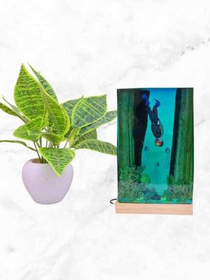 Resin 3D Lamp For Home Decor