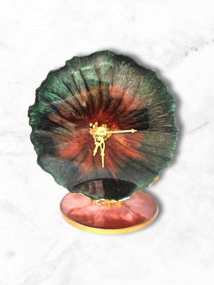 Epoxy Resin Art Wall Clock