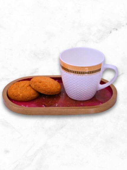 Trinket Tray/ Resin Serving Tray for Home & Kitchen