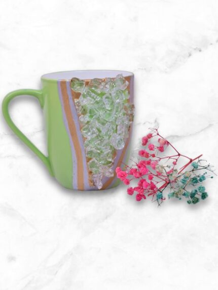 Epoxy Resin Geode Mug/ Unbrecable Coffee Mug