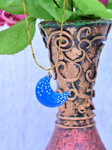 Moon Resin Pendent