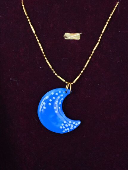 Moon Resin Pendent