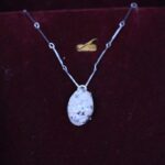 Resin Golden Effect Pendent