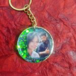 Photo Epoxy Resin Beautiful Keychain
