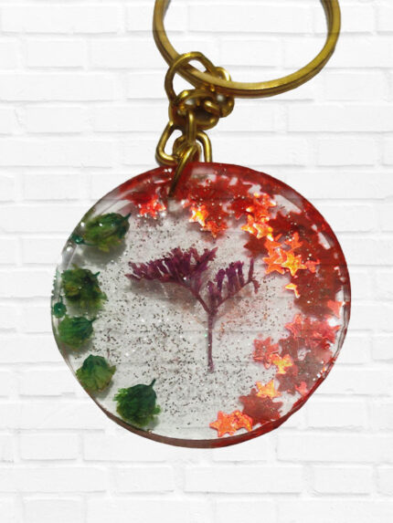 Beautiful Epoxy Resin Keychain
