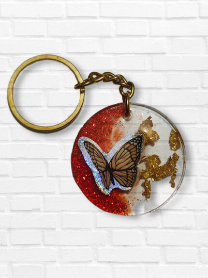 Beautiful Epoxy Resin Keychain