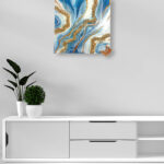 Epoxy Resin Geode Wall Art