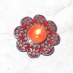 Mirror Art Resin Coated Tealight Holder