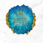 Epoxy Resin Ganesh Mantra/Vakratunda Mahakaya Mantra
