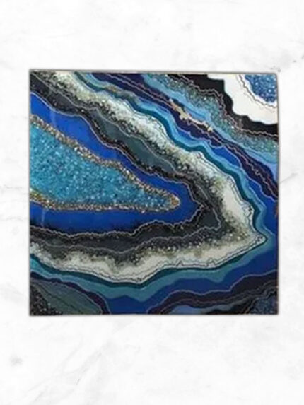 Geode Epoxy Resin Wall Art for Decoration