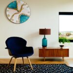 Epoxy Resin Geode Wall Clock
