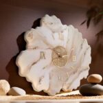 Epoxy Resin Geode Wall Clock