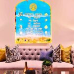 Epoxy Ocean theme namokar mantra