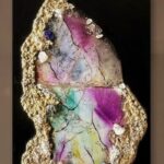 Opal Epoxy Resin wall art
