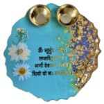 Epoxy Resin Pooja Platter