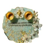 Epoxy Resin Resin Pooja Platter