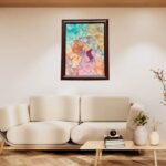 Epoxy Resin Opal Wall Art