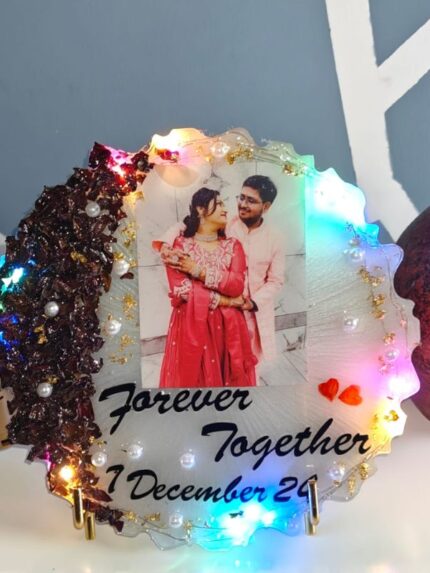 Resin Photo Frame 8 Size with LED Light