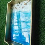Rectangle Shape Epoxy Resin Tray
