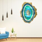 Resin Geode Wall Art