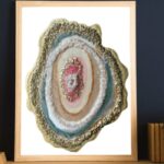 Resin Geode Wall Art