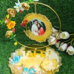 Handmade Resin Haldi Platter