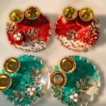 Handmade Resin Pooja Platters